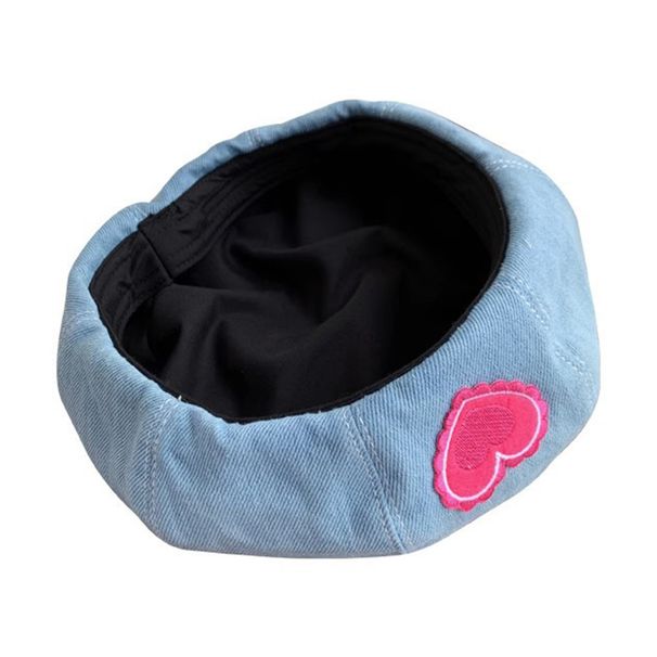Hot Sale New Hot Women French Beret Hats Fashion Love Heart Design Kawaii Dress Beanie Cowgirl Hat for Womens Girls Lady Adults_maomaolike.com