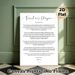 Teacher's Prayer Painting Poster, Elegant Minimalist Typographic Text Poster, Inspirational Religious Message Ideal For Classroom, Teacher's Office_maomaolike.com
