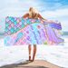 Microfiber Sand Free Beach Towel Thin Quick Dry Super Absorbent Lightweight Towels For Travel Sports Pool Swimming Bath Camping Yoga_maomaolike.com