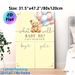 Gender Reveal Teddy Bear Painting Poster, Soft Watercolor Cute Bear & Balloons Poster, Ideal For Guest Gender Voting, Suitable For Gender Reveal_maomaolike.com