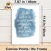 Inspirational Quote Painting Poster, Soft Blue Watercolor Style Poster, Uplifting Handwritten Motivational Quote, Brings Positive Ambiance, Suitable_maomaolike.com