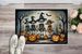 Calacas Skeletons Spooky Halloween Doormat Front Door Mat Indoor Outdoor Rugs For Entryway, Non Slip Washable Low Pile, 24H X 36W_maomaolike.com