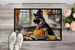 German Shepherd Fall Kitchen Pumpkins Doormat Front Door Mat Indoor Outdoor Rugs For Entryway, Non Slip Washable Low Pile, 24H X 36W_maomaolike.com