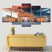 5 Panel Walls, Berlin, Germany Brandenburg Gate, Living Room, Modern Home Decoration (picture Core Does Not Include_maomaolike.com
