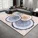 Living Room Rug Large Size Gorgeous Gold Frame Design Bedroom Rug Plush Thickened Machine Washable Thickened Underlay Interior Decorative Rug_maomaolike.com