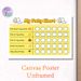 Potty Training Chart Painting Poster, Cheerful Cartoon-themed Poster, Clear Toilet Routine Tracker To Build Proper Bathroom Habits, Ideal For Home_maomaolike.com