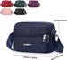 Quilted Crossbody Bags For Women - Oxford Cloth Multi-Layer Shoulder Handbag With Wide Strap -Casual Embroidery Business Bag_maomaolike.com