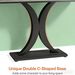 Compact Console Table,Modern Industrial Style Entryway Foyer Table,Sturdy Sofa Table_maomaolike.com