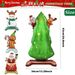 8 Christmas Aluminum Foil Balloons, Santa Claus Snowman Gingerbread Man Tree Polyester Film Balloons, Three-dimensional Christmas Balloon Decorations For Christmas New Year Party Decoration Supplies_maomaolike.com