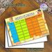 School Timetable Painting Poster, Cute Cartoon Capybara Themed Colorful Poster, Assists In Arranging Weekly Class Plans, Suitable For Classrooms And_maomaolike.com