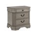 Wood Night Stand, Gray Carbinet_maomaolike.com