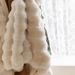 Winter Cream Style 3D Rex Rabbit Fur Sofa Decoration Leisure Bedroom Plush Blanket_maomaolike.com