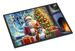 Boxer And Santa Claus Doormat Front Door Mat Indoor Outdoor Rugs For Entryway, Non Slip Washable Low Pile, 24H X 36W_maomaolike.com