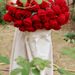 Wholesale INS French Style Rose Bouquet Finished Flowers Knitted Handmade Woven Decorative Shawl Blanket_maomaolike.com