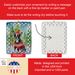 Boston Terrier Christmas Porcelain Ornament Christmas Tree Hanging Decorations For Home Christmas Holiday, Rectangle, Gift, Multicolor_maomaolike.com
