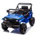 12V Kids Ride On Electric Truck Car W Parents Control,2WD,Four-wheel Suspension,Early Education Function,Adjustable Volume,USB,MP3,Bluetooth,Microphone Jack,Power Display,LED Lights For Kids Aged 1-4._maomaolike.com