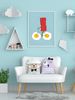Decorative Paintings Centered On The Theme Of Breakfast: Bacon Riding A Bicycle, A Banana Eating Itself, And Emotional Connection._maomaolike.com
