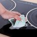Three-color kitchen silicone scraper oil cleaning scraper scraping pot dishes stain cleaning tool silicone scraper_maomaolike.com
