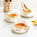 Coffee Cup Gold Ceramic Tea Cup Light Luxury Home English Afternoon Tea Set High Value Exquisite Cup And Saucer Set_maomaolike.com