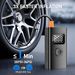 150PSI Portable Air Compressor - 3X Faster Cordless Inflation For Cars, Bikes & Sports Balls With Digital Gauge & LED Light_maomaolike.com