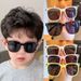 Children's Sunglasses Boys Korean Style Baby Glasses Girls' Personalized Anti-UV Sunglasses Girls' Sunscreen Baby Trendy_maomaolike.com