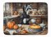 Schnauzer Fall Kitchen Pumpkins Memory Foam Kitchen Mat Machine Washable Anti-Fatigue Mat Cushion Comfort Bath Mat Or Kitchen Rug_maomaolike.com