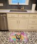 German Shepherd Hippie Dawg Memory Foam Kitchen Mat Machine Washable Anti-Fatigue Mat Cushion Comfort Bath Mat Or Kitchen Rug_maomaolike.com