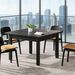 Square Dining Table Kitchen Table With Solid Wood Legs For 4_maomaolike.com