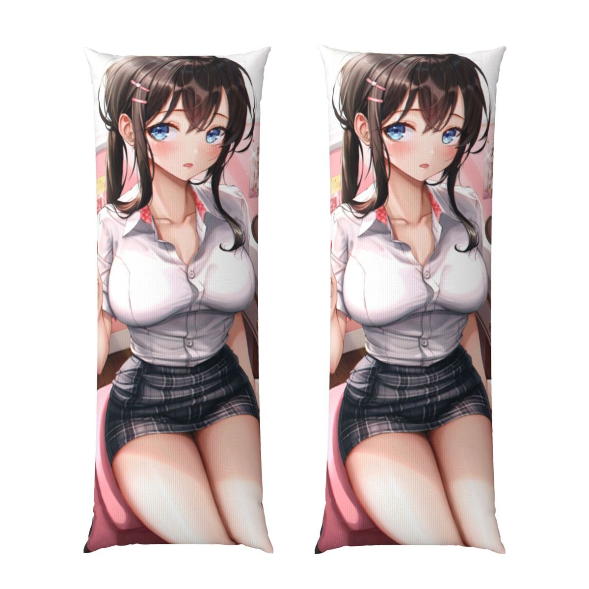 Equal Body Pillowcase, Removable Velvet Equal Body Pillowcase, (excluding Pillow Core)_maomaolike.com