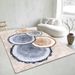 Living Room Rug Large Size Gorgeous Gold Frame Design Bedroom Rug Plush Thickened Machine Washable Thickened Underlay Interior Decorative Rug_maomaolike.com