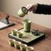 Kiln Retro Side Handle Ceramic Teapot Teapot Teapot Separation Chinese Style Kungfu Tea Set Household Guest Anti-scalding Single Pot_maomaolike.com