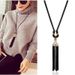 Women Necklaces Pendants Tassel Sweater Chain Fashion Long Necklace Jewelry_maomaolike.com