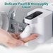 14oz Automatic Foam Soap Dispenser - USB Rechargeable Touch-Free With Smart Sensor For Bathroom & Kitchen, Modern Home Essential_maomaolike.com