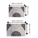 Bathroom Mat Toilet Mat Shower Mat Entrance Rug Absorbent Non-Slip Mat Soft Quick-Dry Machine Washable_maomaolike.com