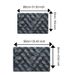 Bathroom Mat Toilet Mat Shower Mat Entrance Rug Absorbent Non-Slip Mat Soft Quick-Dry Machine Washable_maomaolike.com