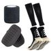 Unisex Adult thickened short leg football socks strap set men's and women's adhesive non-slip socks_maomaolike.com