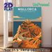 Mallorca Faro De Formentor Travel Painting Poster, Vintage Flat-style Coastal Lighthouse & Winding Road With Cyclist Poster, Charming Travel-themed_maomaolike.com