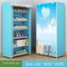 Yarifan Multi-Tier Shoe Rack With Dustproof Cover, Space-Saving Shoe Organizer For Dorm, School, Home, And Office_maomaolike.com
