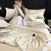 Wholesale Washed Silk Embossed Jacquard Summer Cool Embroidered Air Conditioning Four-Piece Set Machine Washable Thin Quilt_maomaolike.com