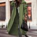 Women's Clothing new style temperament niche personality leisure large lapel medium and long windbreaker jacket _maomaolike.com