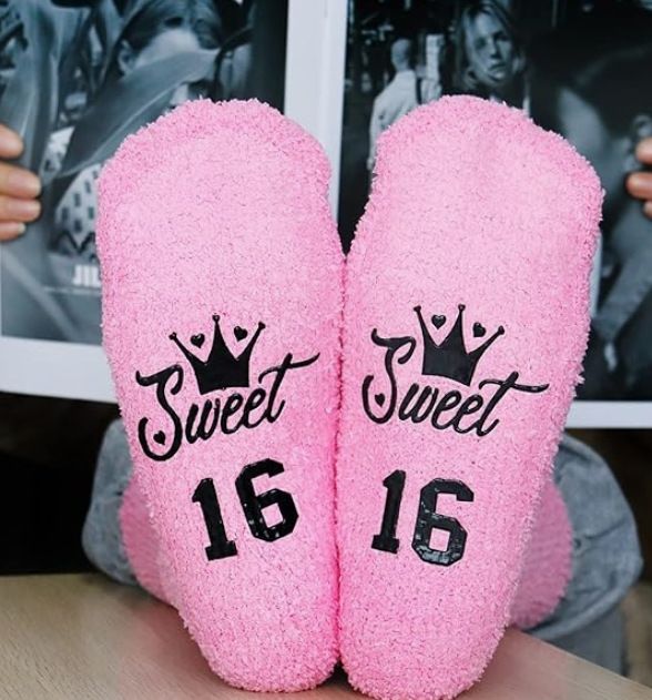 Unisex Pink dispensing socks sweet not my problem anymore_maomaolike.com