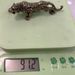 Small Copperware Desktop Paperweight Desk Antique Bronze Tea Pet Solid Copper-Plated Tiger Handheld Ornament Decoration_maomaolike.com