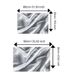 Bathroom Mat Toilet Mat Shower Mat Entrance Rug Absorbent Non-Slip Mat Soft Quick-Dry Machine Washable_maomaolike.com