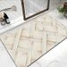 Bathroom Mat Toilet Mat Shower Mat Entrance Rug Absorbent Non-Slip Mat Soft Quick-Dry Machine Washable_maomaolike.com