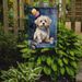 Coton De Tulear Happy Birthday Garden Flag Mailbox Flag Decorative Yard Flag Banner Outside Patio Artwork Yard Flower Beds, Garden Size, Multicolor_maomaolike.com
