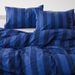 Wholesale INS Nordic Style Japanese Simple Pure Cotton Four-Piece Set Retro Striped All-Cotton Dormitory Apartment Homestay Beddin_maomaolike.com