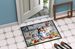 Sheltie The Chef Doormat Front Door Mat Indoor Outdoor Rugs For Entryway, Non Slip Washable Low Pile, 24H X 36W_maomaolike.com
