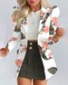 Women's Long Sleeve Blazers Streetwear Flower_maomaolike.com
