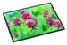 Vermont Red Clover In Watercolor Doormat Front Door Mat Indoor Outdoor Rugs For Entryway, Non Slip Washable Low Pile, 24H X 36W_maomaolike.com