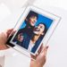 High-end Glass Display Stand 6inch 7inch 8inch A4 Couple Wedding Transparent Crystal Photo Empty Frame Wholesale_maomaolike.com
